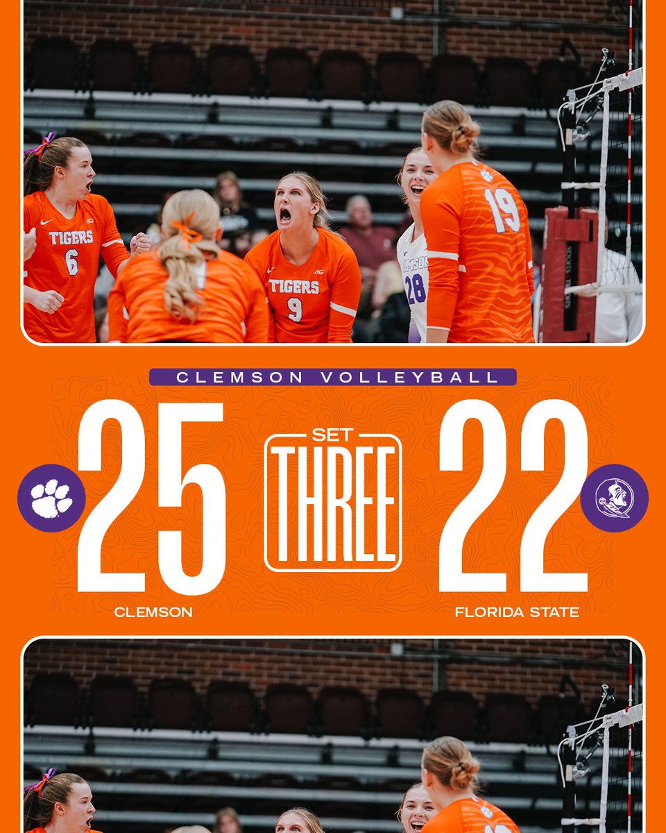 ClemsonVB's tweet image. Here. We. Go.

#OwnToday