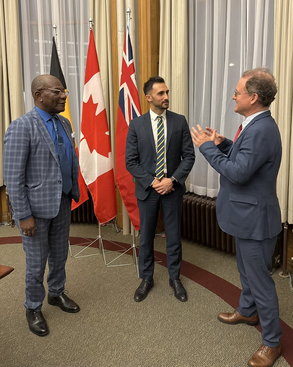 Belgium is a long-standing democratic ally that is advancing a nuclear energy comeback.

Last month, Belgian Energy Minister Bihet and I signed a deal to explore the deployment of Ontario's Small Modular Reactor. 

It was a pleasure to discuss next steps and efforts to expand