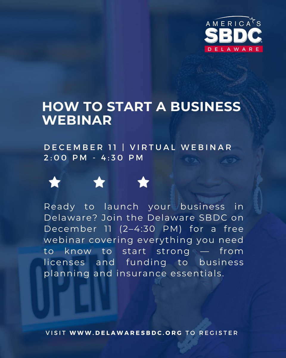 Delaware SBDC tweet media