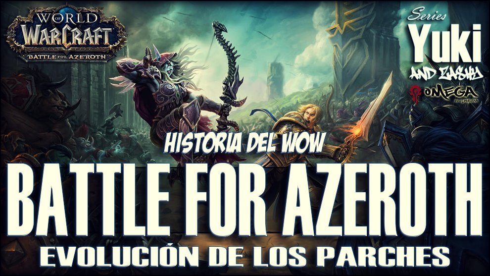 🎦🎦Aquí tenéis la Evolución de los Parches de <a href="/Warcraft_ES/">Warcraft ES</a> referentes a la expansión de Battle for Azeroth. Un repaso completo de todo lo que pasó en cada uno de ellos, curiosidades y demás. Espero que os guste!! 🙃🙃 #Warcraft #BattleforAzeroth

➡️➡️ youtube.com/watch?v=XqzQJ2…