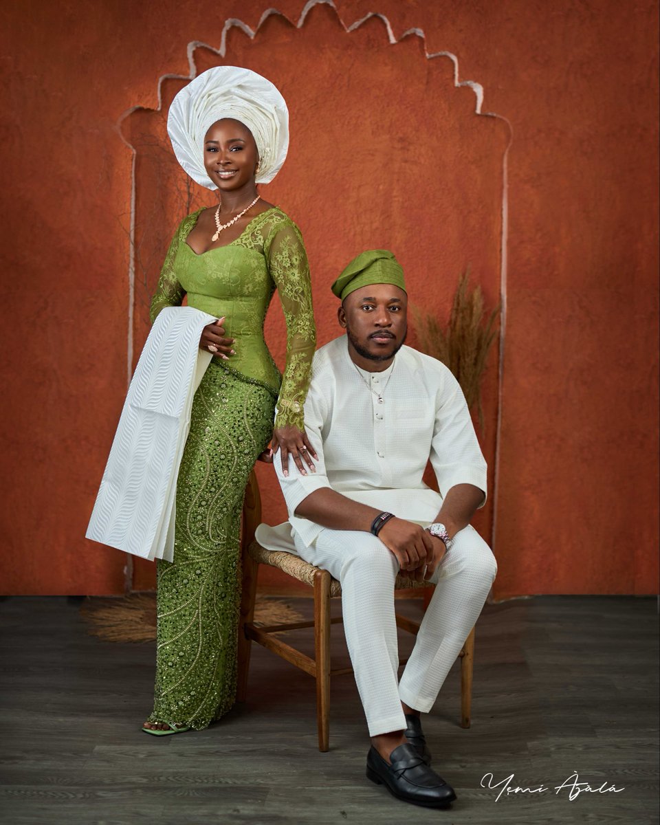 These pre-wedding pictures were also hard 🔥!!!