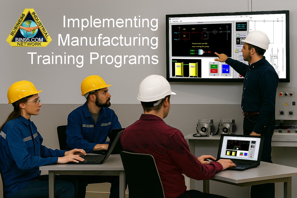 IndTraining's tweet image. Implementing Manufacturing Training That Actually Scales
BIN95’s latest guide: practical, perpetual, and performance-driven — with real-world examples from maintenance and engineering teams.

Read the complete implementation guide: 
bin95.com/manufacturing-…

#WorkforceTraining