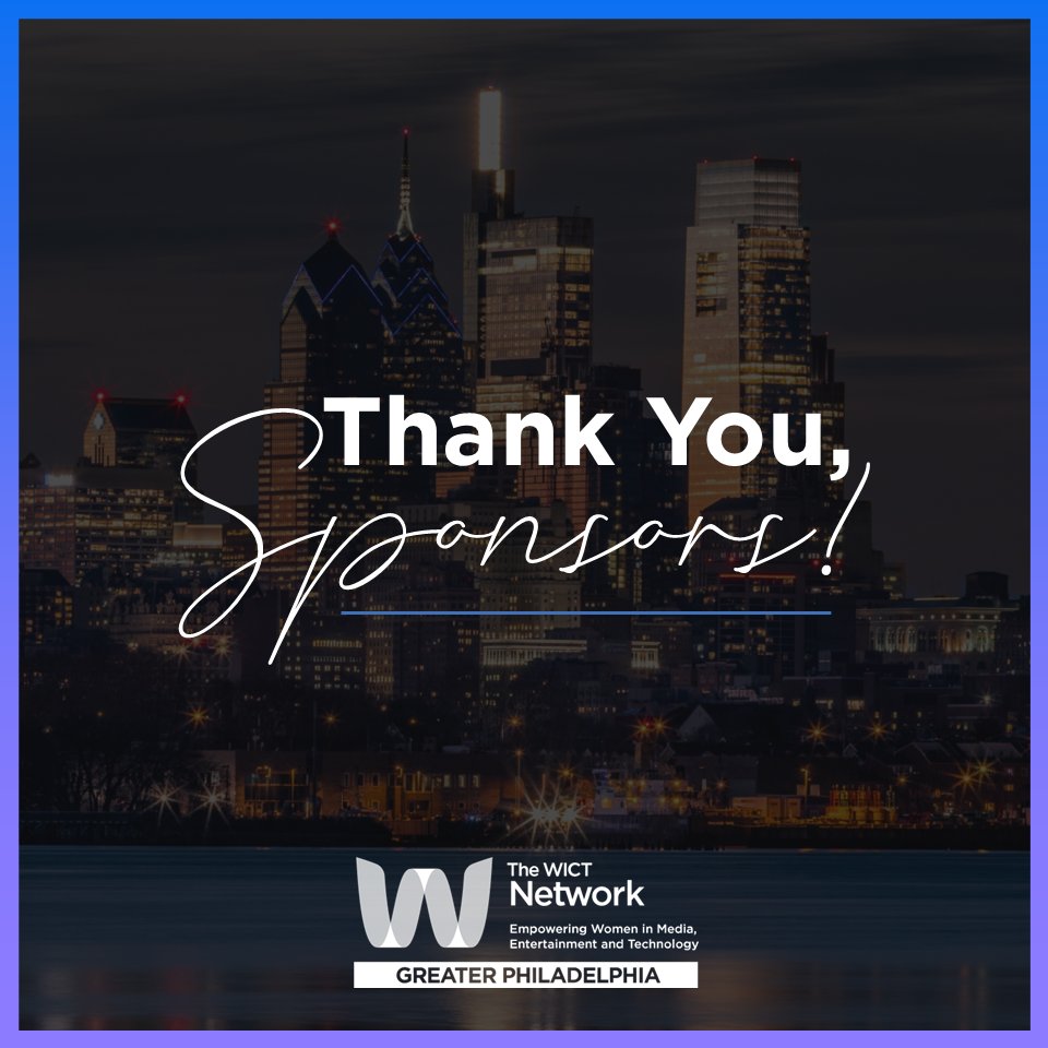 The WICT Network: Greater Philadelphia tweet media