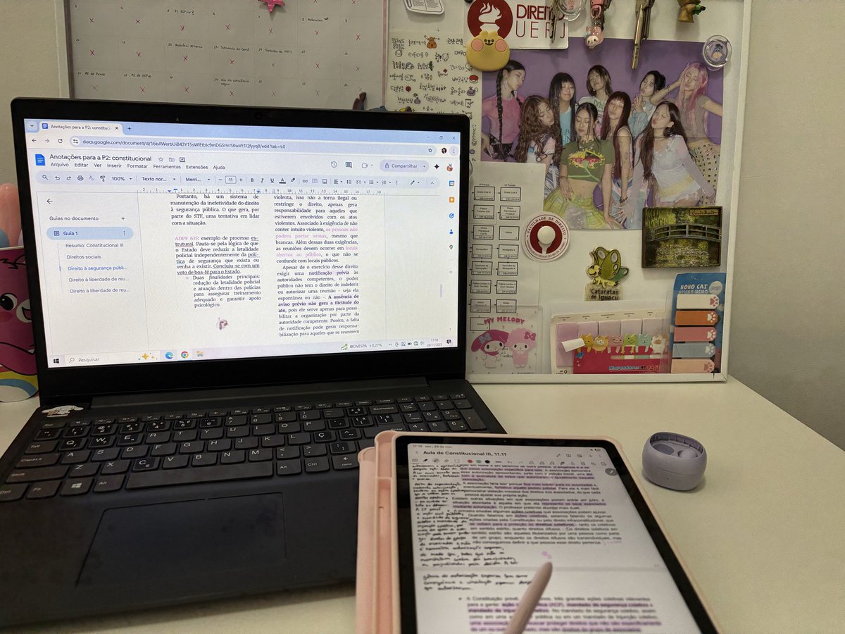 studyive's tweet image. ଘ studylog 28.11 ꒰ #collegetwt #studytwt ꒱

consegui começar a fazer um trabalho que tenho para semana que vem e estudar constitucional!! não foi um dia tão produtivo tendo em vista o tempo disponível que eu tive e o tanto que estudei, mas tudo bem :(
