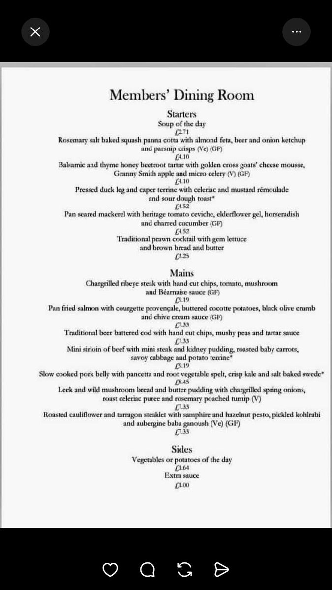 SophieP25397's tweet image. I don&apos;t see too many right-wingers and #Reform types exploding and foaming at the mouth at subsidised food and booze for the Houses of Parliament.