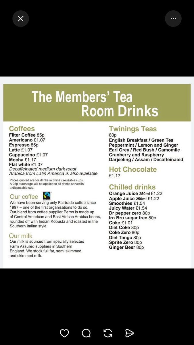 SophieP25397's tweet image. I don&apos;t see too many right-wingers and #Reform types exploding and foaming at the mouth at subsidised food and booze for the Houses of Parliament.