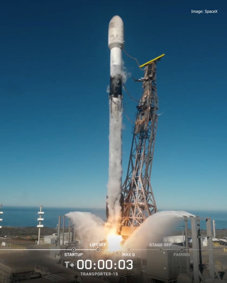 westernuSpace's tweet photo. Today the @blueskiesspace Mauve satellite  successfully launched aboard @SpaceX Transporter-15!  

Mauve is on a 3-year mission to study stars + how their activity affects the habitability of exoplanets with support from @westernu prof Aaron Sigut. 

🔗https://t.co/IJRNQq36Kl https://t.co/WsUcSC6JxV