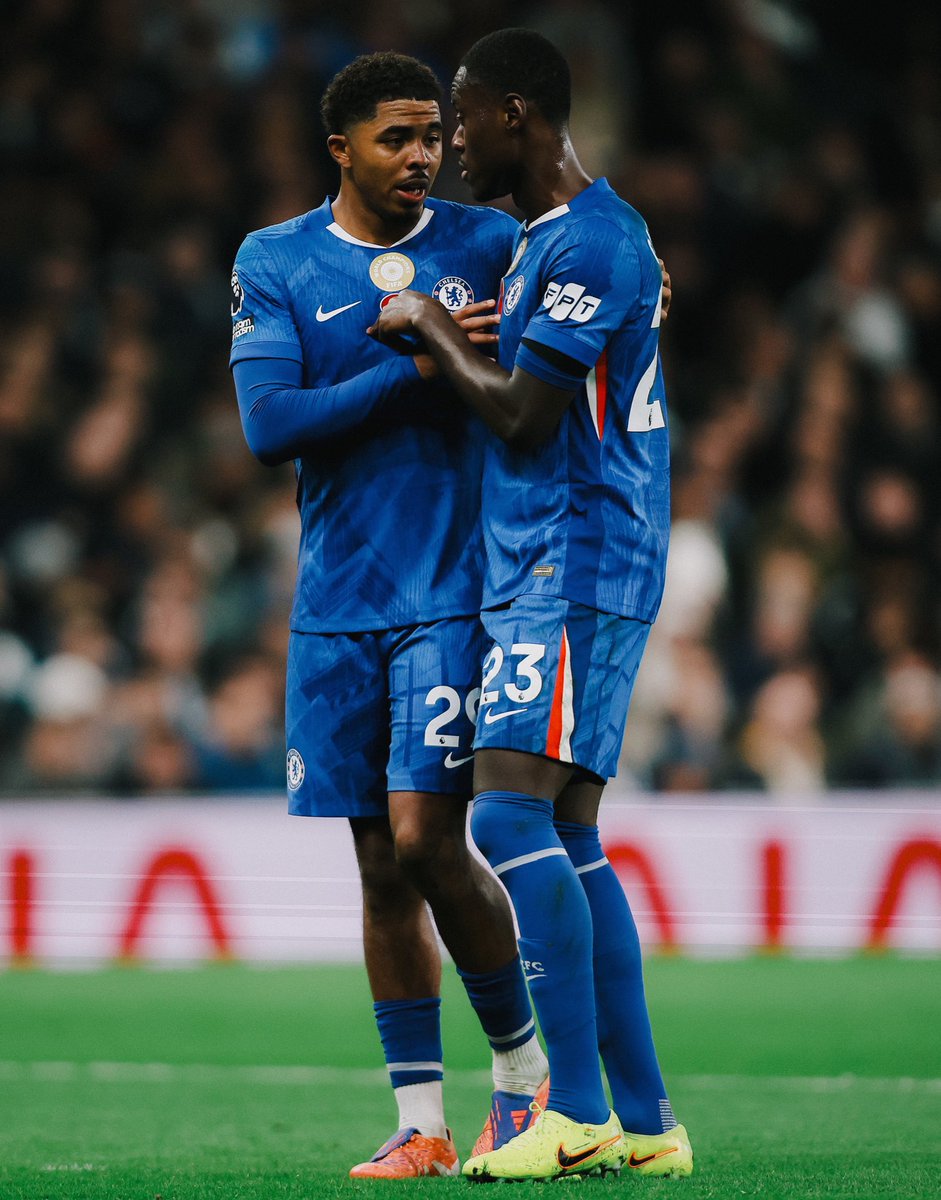 Wesley Fofana and Trevoh Chalobah have kept 3 clean sheets in a row… ✅