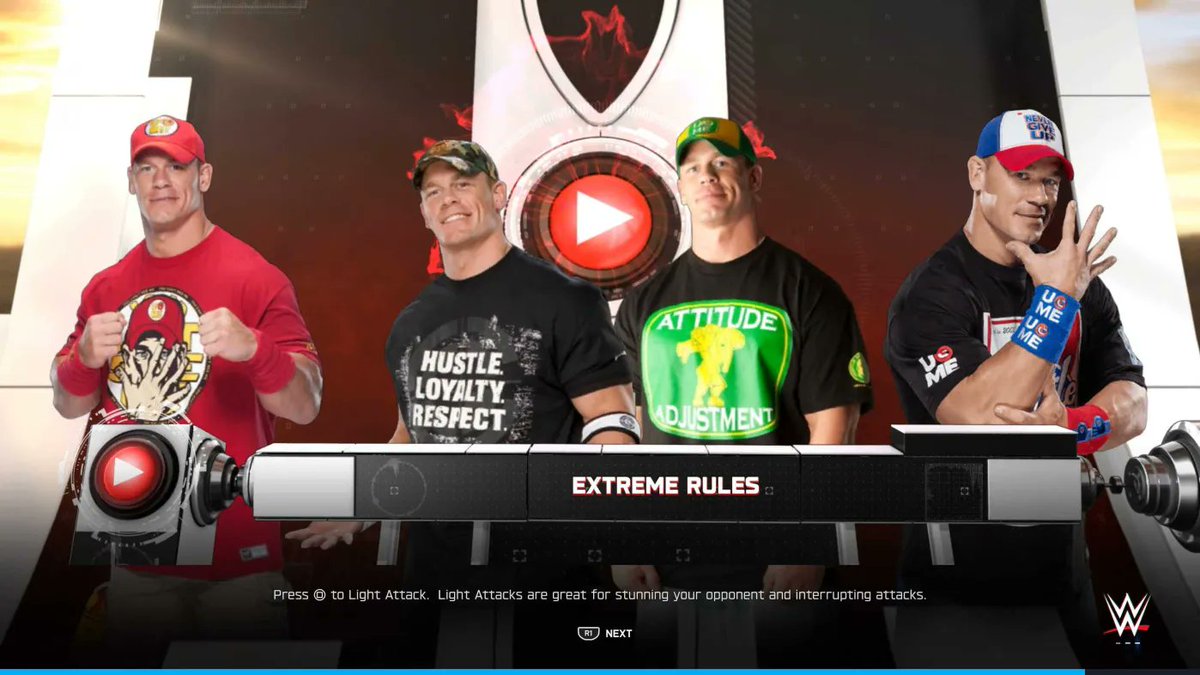 6556655634shi3's tweet image. JOHN CENA SHOWCASE 2K23 IN #WWE2K25 PACK 1 IS OUT NOW TAGS ARE : CENASHOWCASE2K23
Includes:
John Cena '06 (With Title Victory)
John Cena '09
John Cena '14
John Cena '16
And Renders