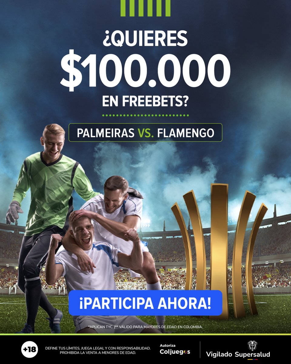 CodereCO's tweet image. ¡TU PRONÓSTICO PODRÍA SER EL GANADOR! 🔥 
¡Participa ya! 
1️⃣ Síguenos en @CodereCO en X. 
2️⃣ Dale ❤️ al post y comenta tu marcador.  
3️⃣ Envíanos al DM un pantallazo de un artículo reciente del Blog Codere Col. 
🔗 blog.codere.com.co