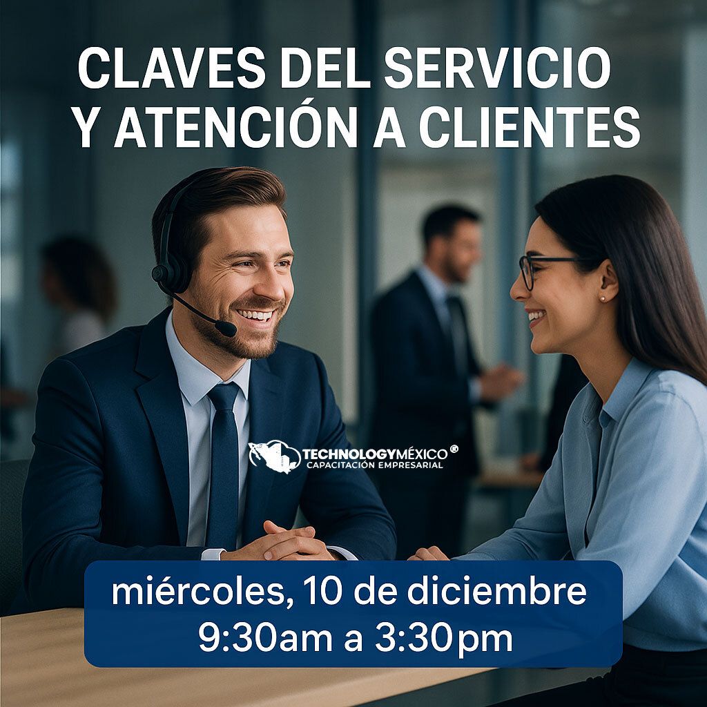 ARCTechMex's tweet image. ¿Quieres destacar en atención a clientes? Aprende las CLAVES DEL SERVICIO Y ATENCIÓN A CLIENTES para mejorar la experiencia y fidelizar a tu mercado. 

Más información: buff.ly/Z99XXdh
WhatsApp: buff.ly/zpJnZeB

#ClienteFeliz #Capacitacion #Servicio