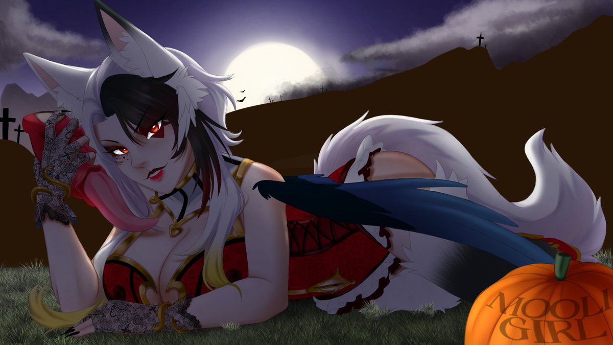 OkamiartLewd's tweet photo. 🎃Okamiart x Mooligirl collab🎃
Black friday, but make it Moolitime.
We propose to present to you their new toy the Tongue with this spooky illustration
Check their account @mooligirl_official
Tags: #Mooligirl #Moolitime #Blackfriday #illustration #vartist #lewd #vtuberfr https://t.co/h8lCA4JwNB