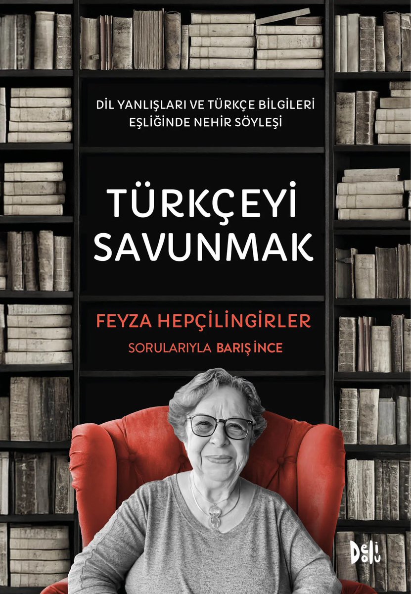 GÜNÜN KİTABI
<a href="/barisince82/">Barış İnce</a>’nin hazırladığı Türkçeyi Savunmak, dili bir yaşam görevi gibi koruyan <a href="/feyzahep/">Feyza Hepçilingirler</a>’in düşünce dünyasını merkeze alarak Türkçenin dönüşümünü ve “doğru” dil kullanımının neden vazgeçilmez olduğunu anlatan bir nehir söyleşi. #yenikitap <a href="/yturkerkaya/">Yasemin Türker Kaya</a>