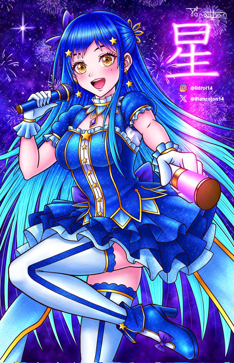 <a href="/Hunt_Dog_Arts/">El Fav🇵🇪 (eterno chambeador)</a> Est semana terminé un dibujo de Reze de Chainsaw Man, uno de Kaori Miyazono de Your Lie in April y un OC idol que hice para un concurso que perdí: