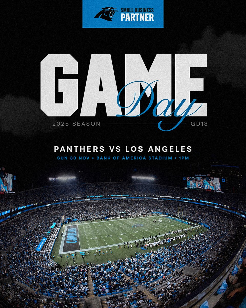 Carolina Panthers Small Business Partnership tweet media
