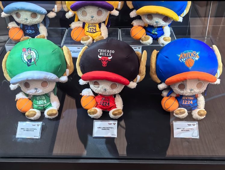 First in person look at the One Piece x NBA collaboration