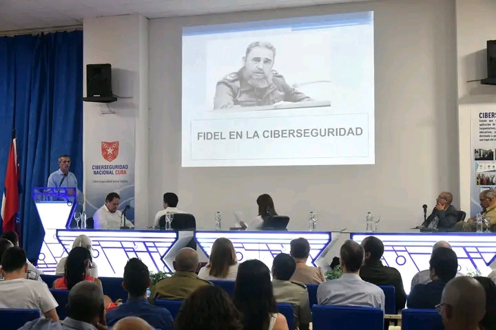 #OSRICuba #IVJornadaDeCiberseguridad Evento Tecnológico en el Palacio Central de Computación. Ponencias sobre la IA en el marco de la ciberseguridad y la transformación digital, exposición fotográfica, intercambio con niños y jóvenes, expoferia. #CiberseguridadParaTodos