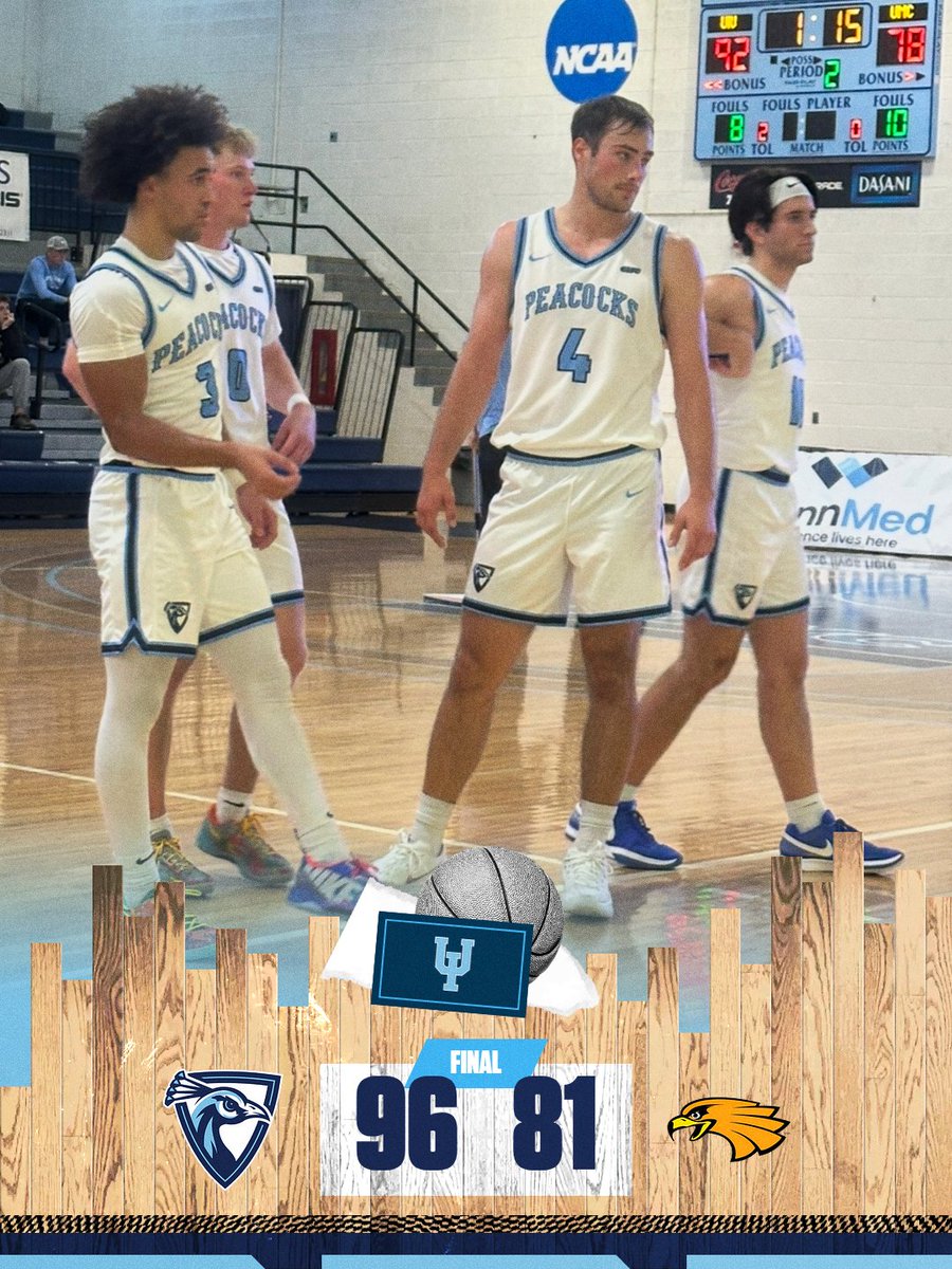 UIUPeacocks's tweet photo. 🏀: FINAL

Trey Lewis: 22 pts, 5 assists, 3 rebounds
Kyle Hrncir: 21 pts, 9 rebounds, 4 assists
Tate Petersen: 17 pts, 3-5 3pt FG, 2 assists
Jack Miller, 16 pts, 7-10 FG, 1 blk, 1 stl

#FeathersUp | #CreateYourLegacy | #GLVCmbb https://t.co/2PIPouYsYh