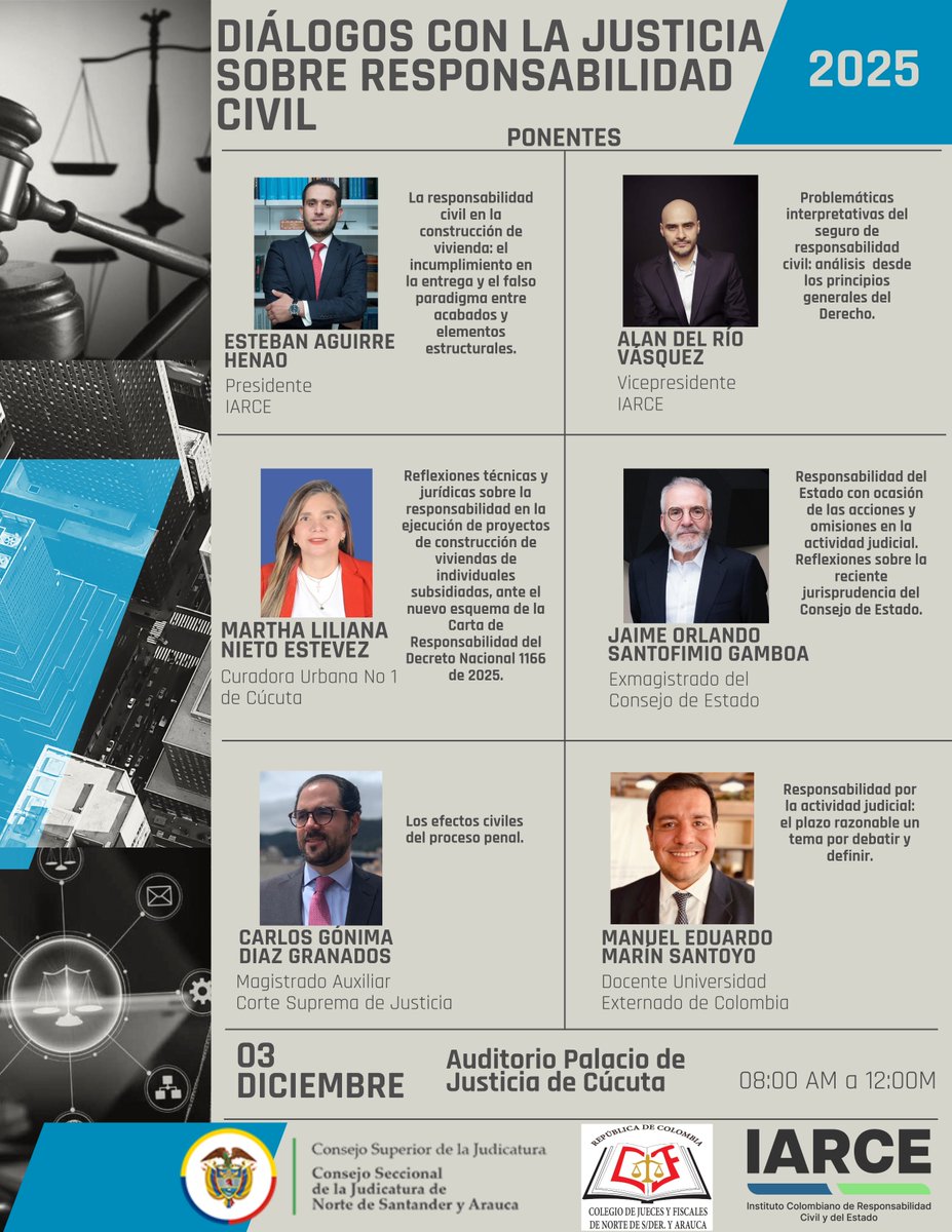 Consejo Seccional Judicatura Norte Stder y Arauca tweet media
