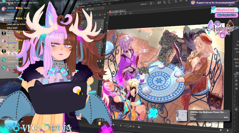 Asphalte0's tweet photo. [Sauvage Stream] en vie de rig l'art du groupe @VecordiaVT #vecordiavt
sur twitch only https://t.co/r5mC0DWxZo