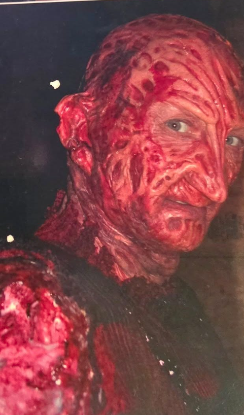 TerrorActo_'s tweet image. Fotos inéditas de Robert Englund como Freddy Krueger durante el rodaje de FREDDY CONTRA JASON.