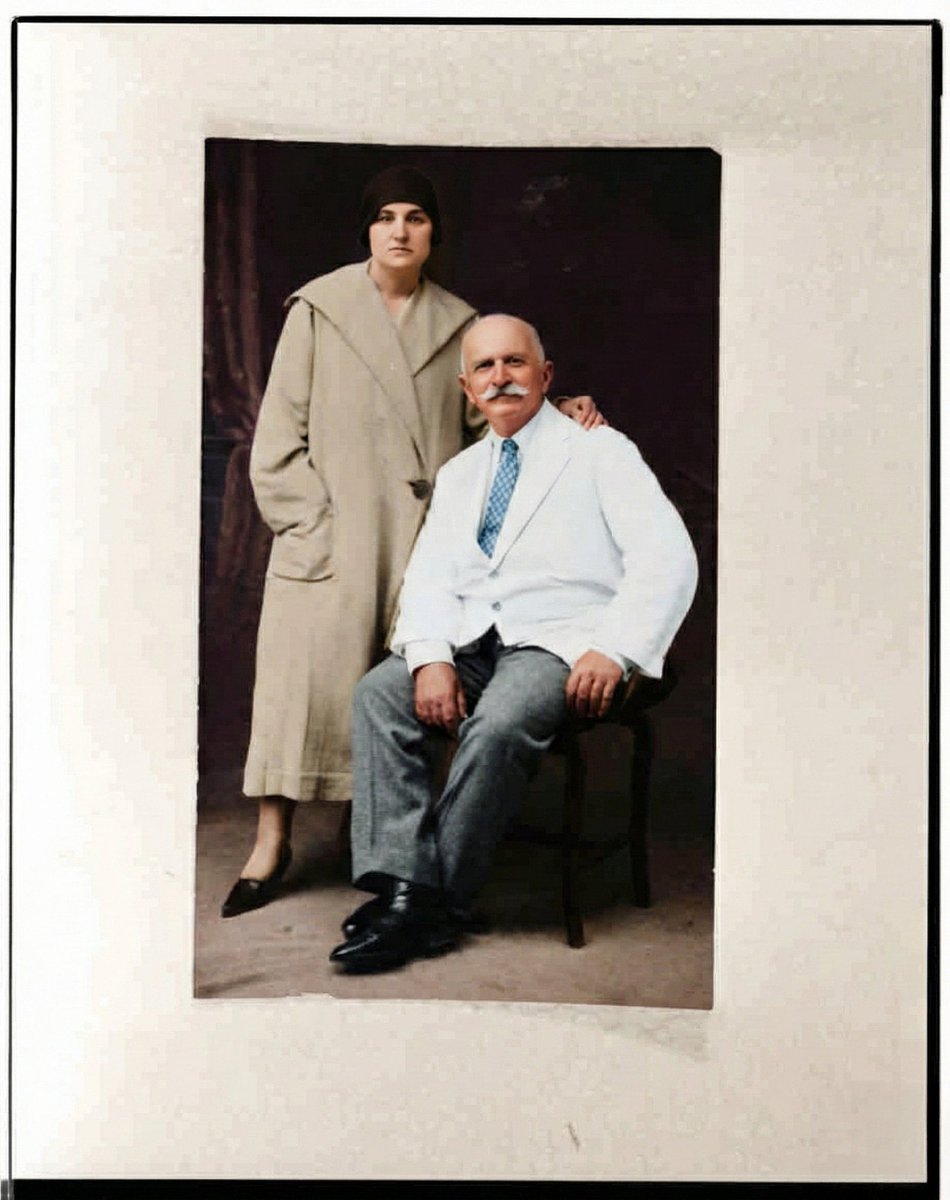 ConflictTR's tweet image. 🔴 Çöl Kaplanı Fahreddin Paşa’nın fotoğraflarının yapay zeka ile renklendirilmiş halleri.