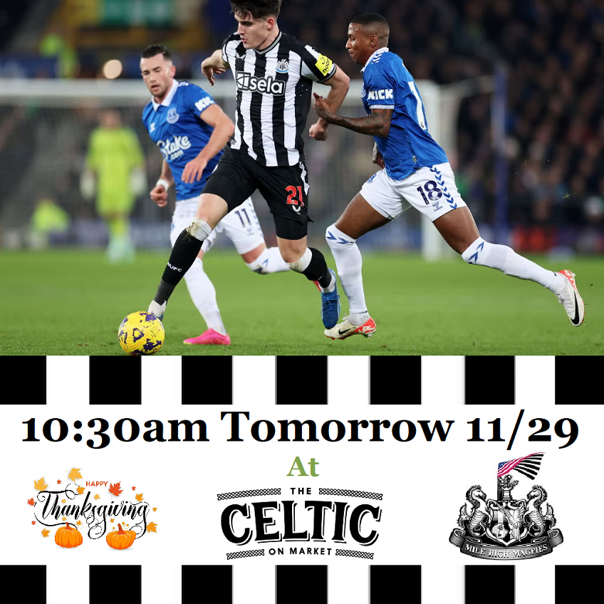 Join us <a href="/mackjpo13/">Mack Poulson</a> <a href="/cliveybear/">david cook</a> @petercope1 <a href="/bazza080808/">EDDIE HOWES MAGS</a> <a href="/SkySports_Keith/">Keith Downie</a> <a href="/warrenbarton2/">Warren Barton</a>
<a href="/GallowgateShots/">GallowgateShots #NUFC</a> <a href="/worflags/">Wor Flags 🏴🏳</a> <a href="/ComingHomeNUFC/">Coming Home Newcastle</a> <a href="/PLinUSA/">Premier League USA</a> <a href="/NUFCinUSA/">NUFCinUSA</a> <a href="/NBCSportsSoccer/">NBC Sports Soccer</a> <a href="/Magpie24_7/">Magpie 24/7</a>⚽️tomorrow 🍻<a href="/CelticonMarket/">Celtic on Market & OTB</a>🇮🇪 &amp; cheer on the TOON🏴🏳️ #EVENEW #NewcastleUnited
#NUFC #HWTL #ToonArmy