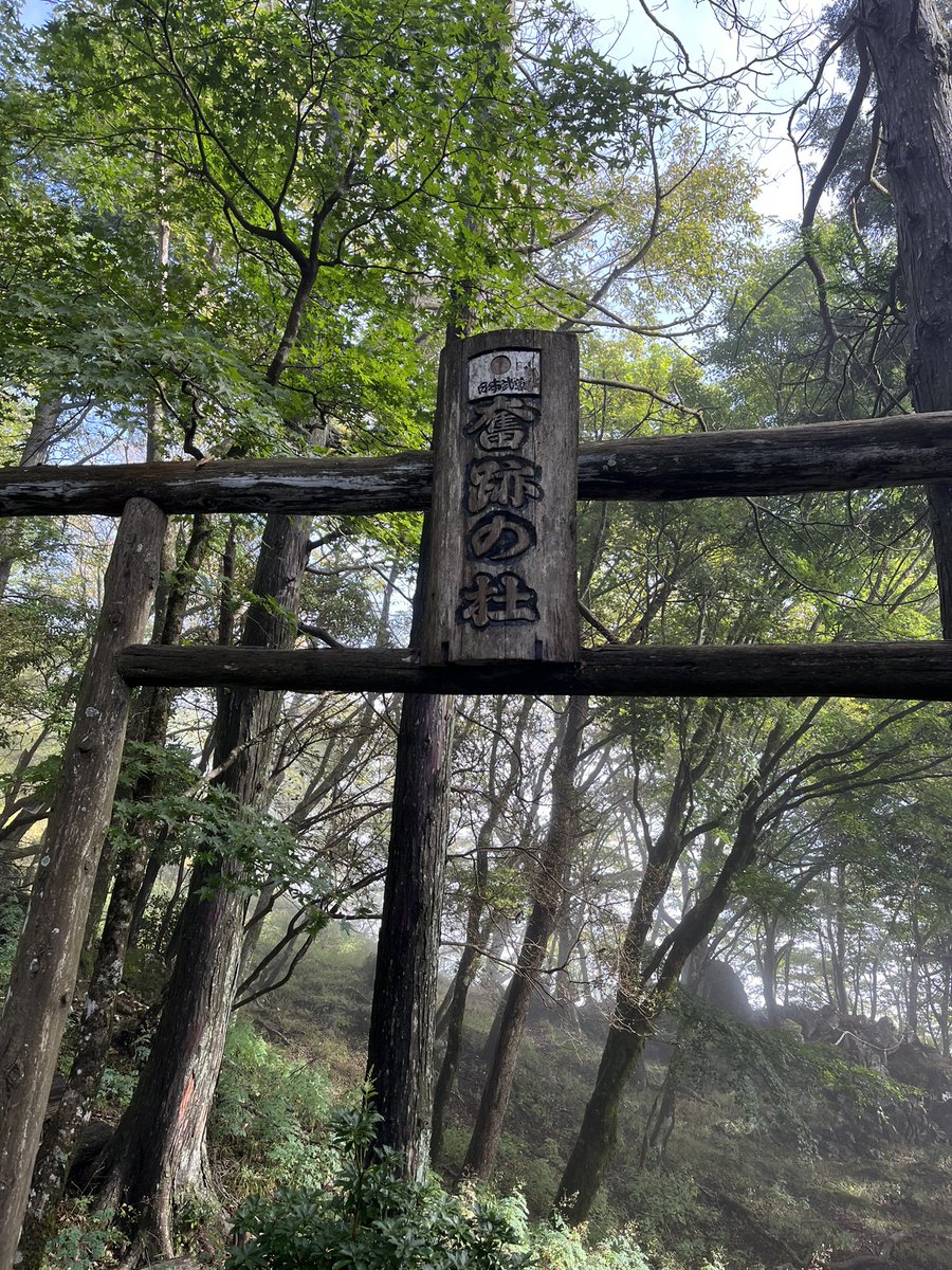 #見た人もなにか無言で鳥居をあげる