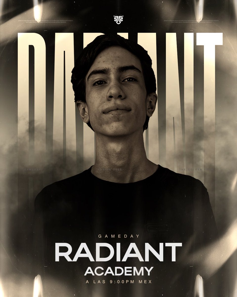 ▶️ Game Day 
#VALORANT 
🚀 Radiant Academy 

Empiezan los Cuartos de Final 🎯
 
👥 Fusion 🆚 @DCT_esports
⏱️  6:00pm🇲🇽 | 8:00pm🇻🇪 
🗺️ BO1
🔴 En vivo: twitch.tv/pepsmanzur

#FeelTheFusion | <a href="/PepsManzur/">Manzur</a>