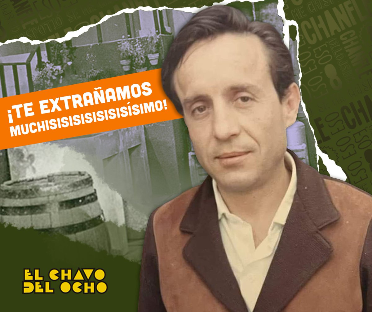 Cada vez que escuchamos un “¡Se me chispotió!” o un “Fue sin querer queriendo”, volvemos a ser niños.

A 11 años de la partida de Roberto Gómez Bolaños “Chespirito”, celebramos su vida, su creatividad y ese humor limpio que unió a familias enteras frente a la pantalla. 📺

Tu