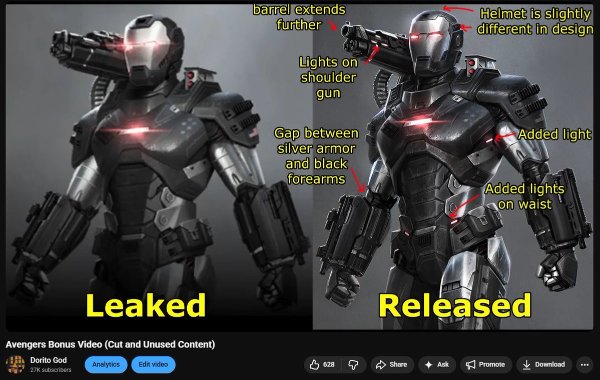 So yeah, this was a snippet taken from this section of the video. Props to those who correctly guessed it was Iron Man related.