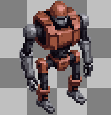 BelmiraStudio's tweet image. New robot in the works 🇷🇺⚙️
The Russian army’s answer to Napoleon’s machines.
#IndieGameDev #PixelArt #TurnBased #IndieGame #GameDev #Steam