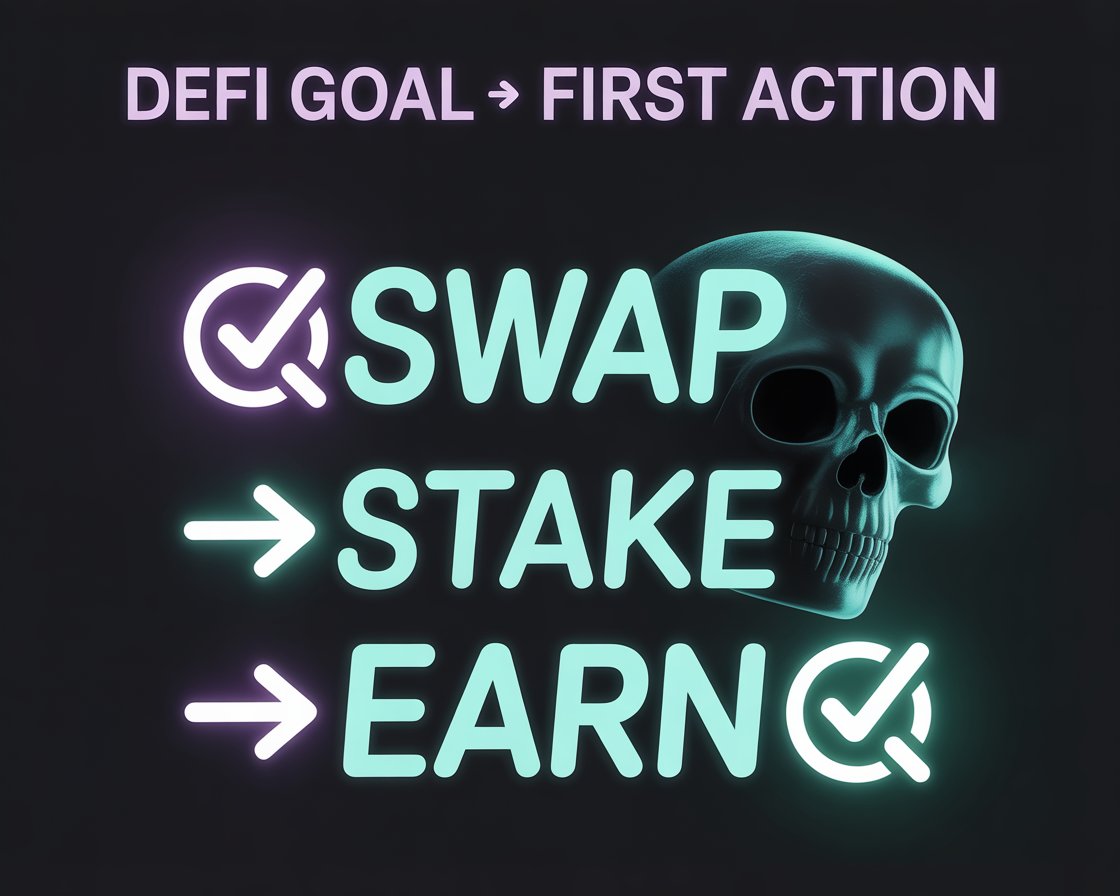 Vic_of_web3's tweet image. 🟣 DEFI PROTOCOL → Conversion Goal: Try a core action

Swap, stake, lend, borrow, anything to get the user to “experience” the product.

A DeFi funnel explains:
• why the protocol is unique
• how to perform the first action
• what reward or benefit it unlocks
And it reduces…