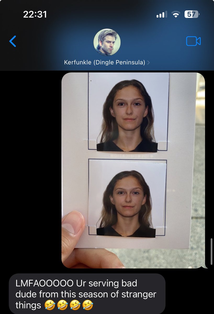 Hannah__Thomas's tweet photo. With the return of Stranger Things it feels like a good time to mention that time @titosandkerry told me I look just like Henry/001 in my passport picture https://t.co/YFIqukvvRL