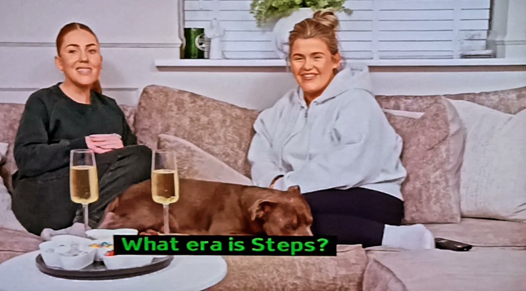 WhosThatGav's tweet image. Poor old Steps. #gogglebox 📺