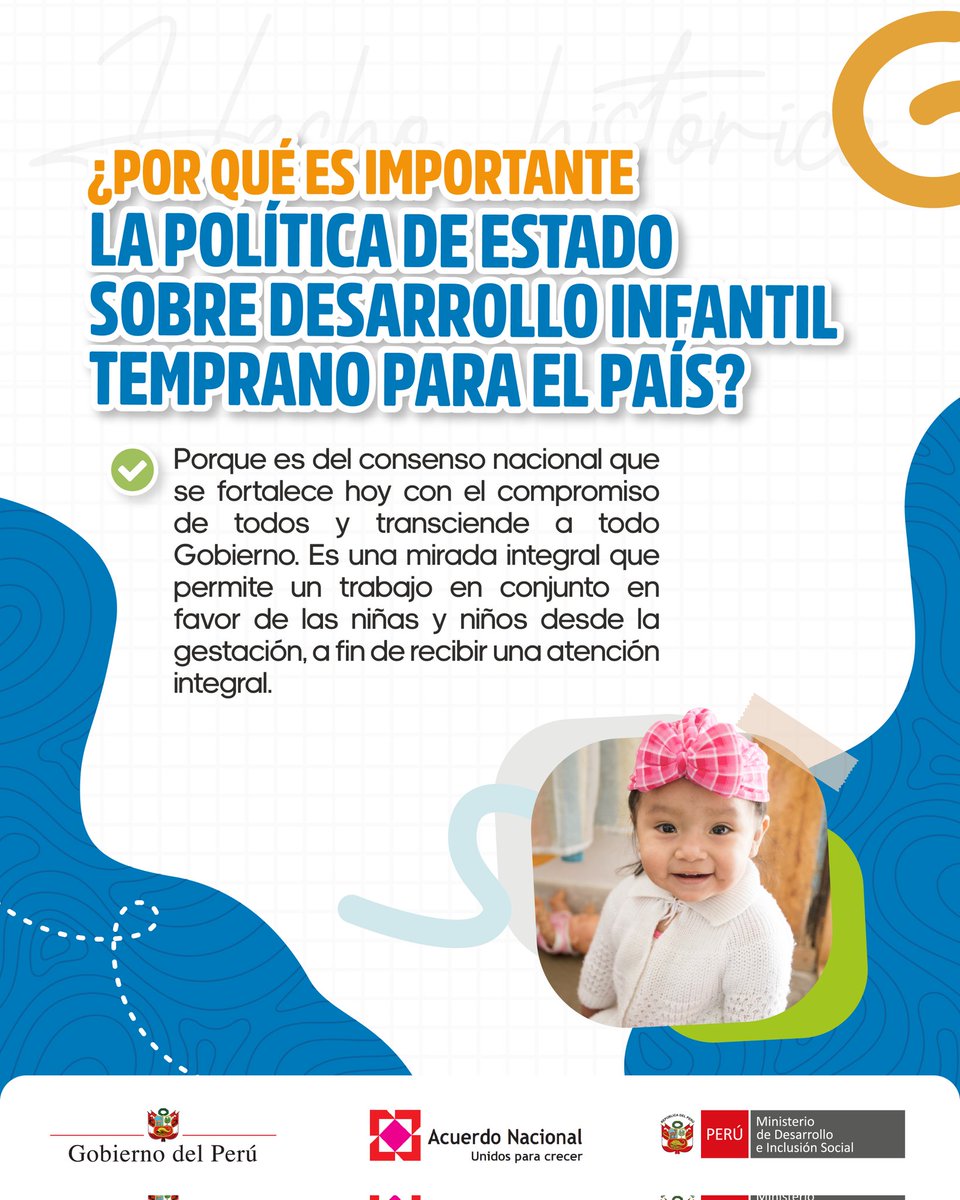 #DesarrolloInfantilTemprano