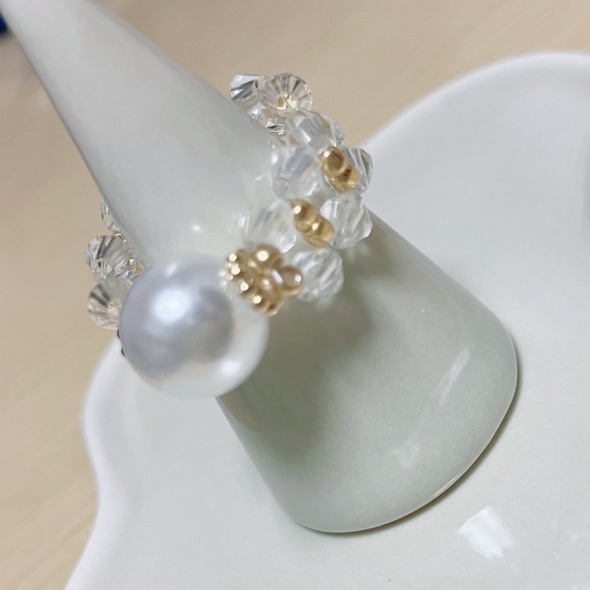 リングでけた💍