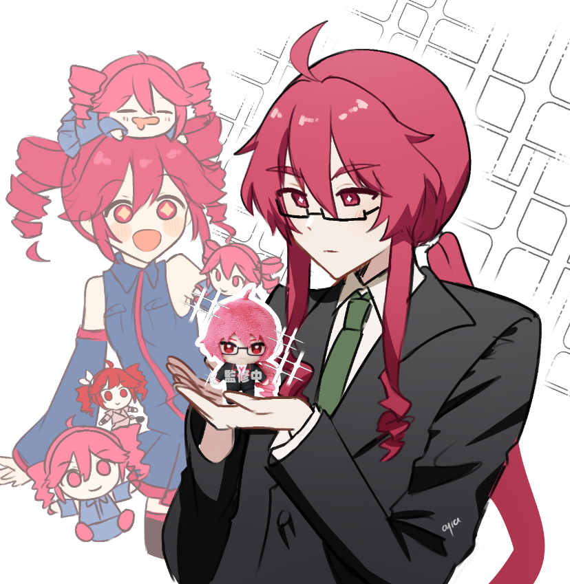 ayra__00's tweet image. he must be very happy 🥺💕
#重音テッド #重音テト