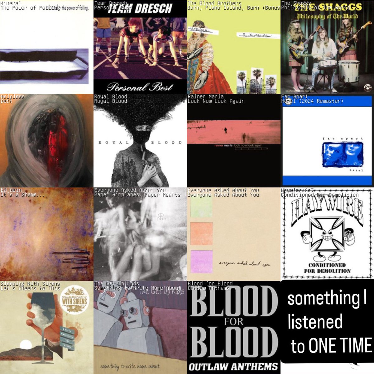 RazLikesRocks's tweet image. 5x5

#Emo #Emocore #Mathcore #Hardcore #PopRock