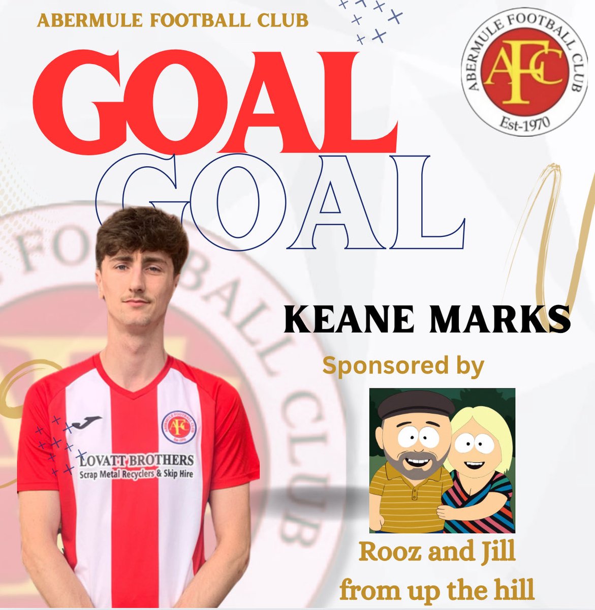 abermuleafc's tweet image. Tomorrow we host @officialTBFC 

Last weeks goal scorer was Keane 💪🏼

#MAGA
