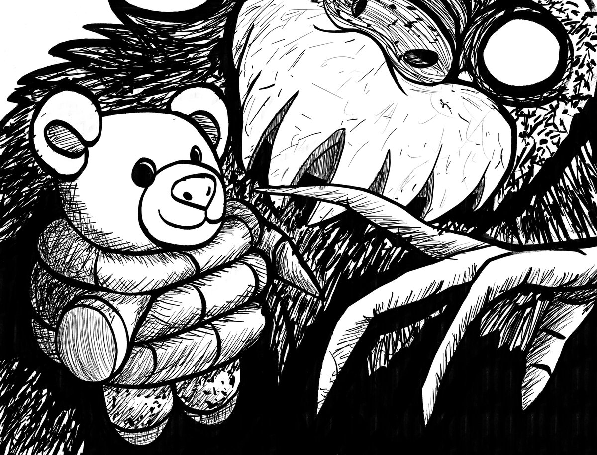 CraftyAndySpews's tweet photo. https://t.co/4l750GXRDW
"Pretty The Way You Are Teddy Bear"
{tags} #craftyarts #art #drawing #artwork #craftyandy #sketching #artpictures #makingart #artist #artistic #creative #illustration #stickers #etsy #MONSTER #horror #scary #cute #sketch #artistic #creative #diystickers https://t.co/TQDYE0DuBc