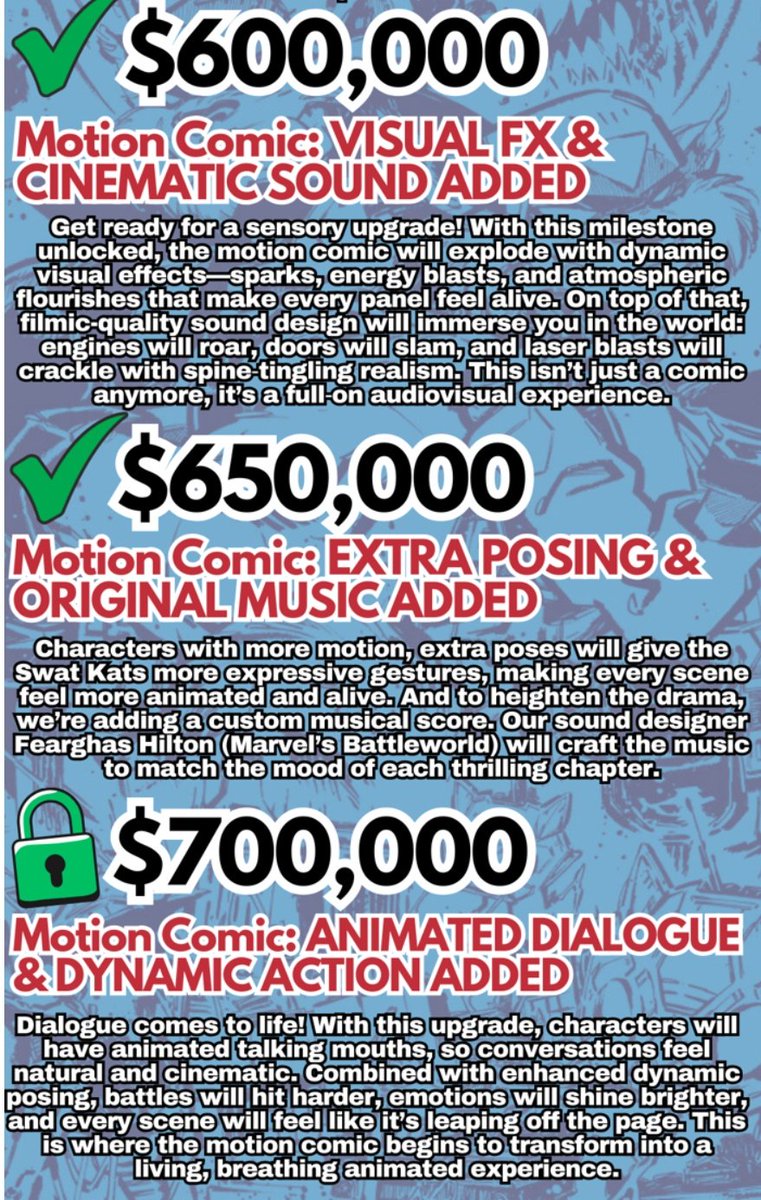 $650,000 STRETCH GOAL UNLOCKED!!!

One left to go. The Radical Squadron is on 🔥🔥🔥🔥 

LET'S DO IT! SKCOMIC.COM

<a href="/StudioNX/">StudioNX</a>