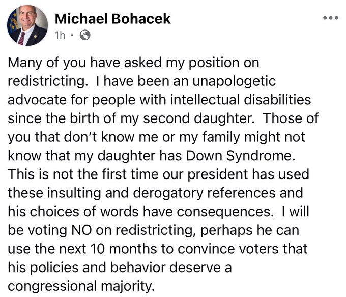Republicans backed Trump through every insult and every time he mocked disabled people. Silent when he mocked a disabled reporter, silent when he gutted protections. But the moment his cruelty hits someone who looks like their child, they suddenly rediscover morality.