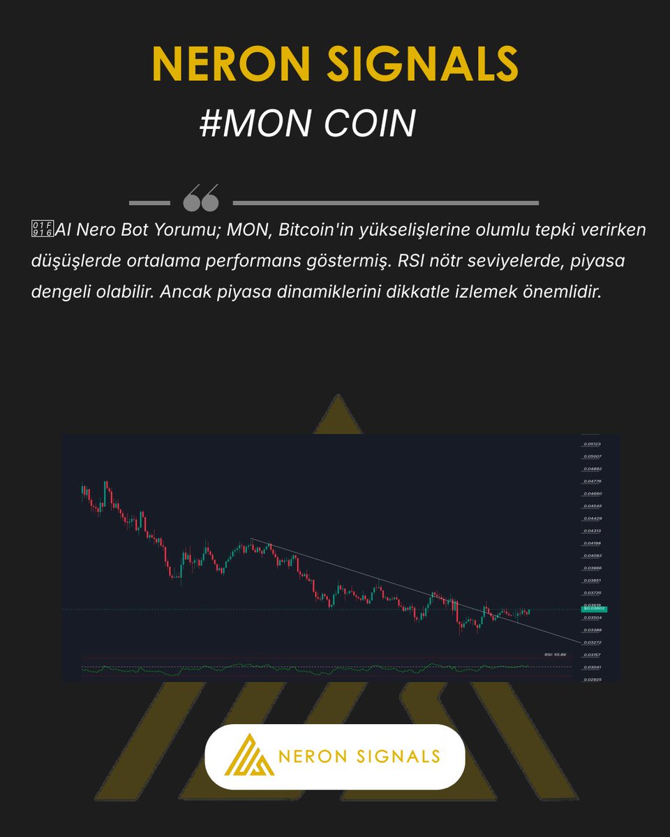 NeronSignals's tweet image. #MON Grafigi ve AI Nero Bot yorumu.

Tum hizmetlerimiz: premium.neronsignals.com

#MON #MONCHART #CHART #NeronSignals #crypto #Binance #AICrypto #kripto #analiz