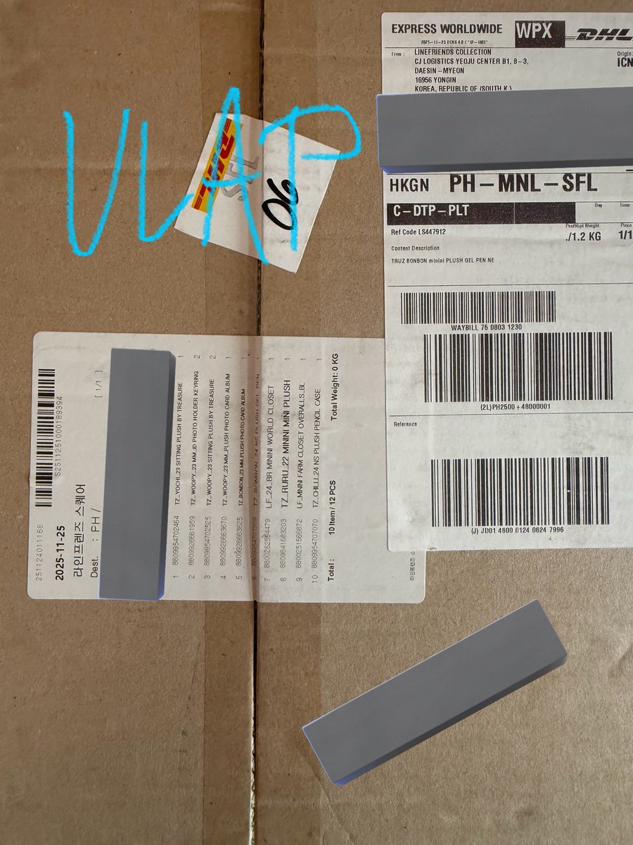 0925kart's tweet photo. [ arrival notice ] ☁︎ #ulapupdates

Line Friends Black Friday Sale has arrived in my PH address

Shipping will start by the following week. Thank you! https://t.co/OD5RLuWcV8