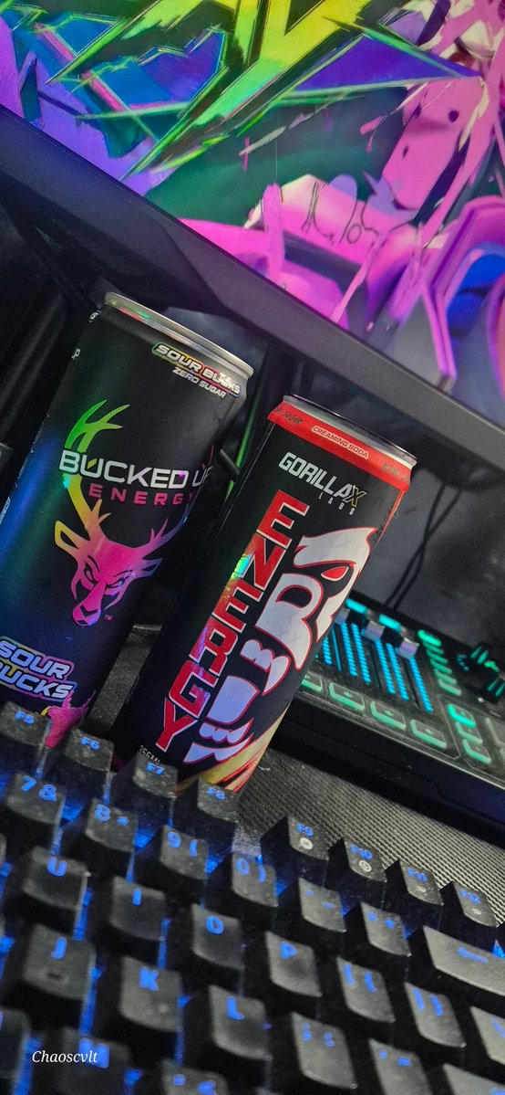 Chaoscvlt's tweet image. Saturday @PlayFragPunk chaos, fuelled by @buckedup and gorilla labs