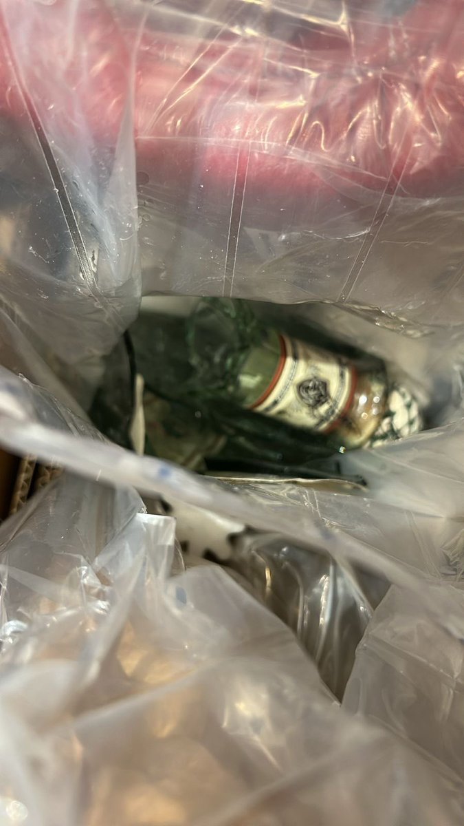 JL3710's tweet photo. @DHLUS this completely unacceptable.
Our package was returned destroyed, repacked, and taped over, nothing like the original condition we shipped it in. Our packaging was solid and protected - this is not even close to how it left our hands.

We need answers and support ASAP. https://t.co/tAPWxcjx6a