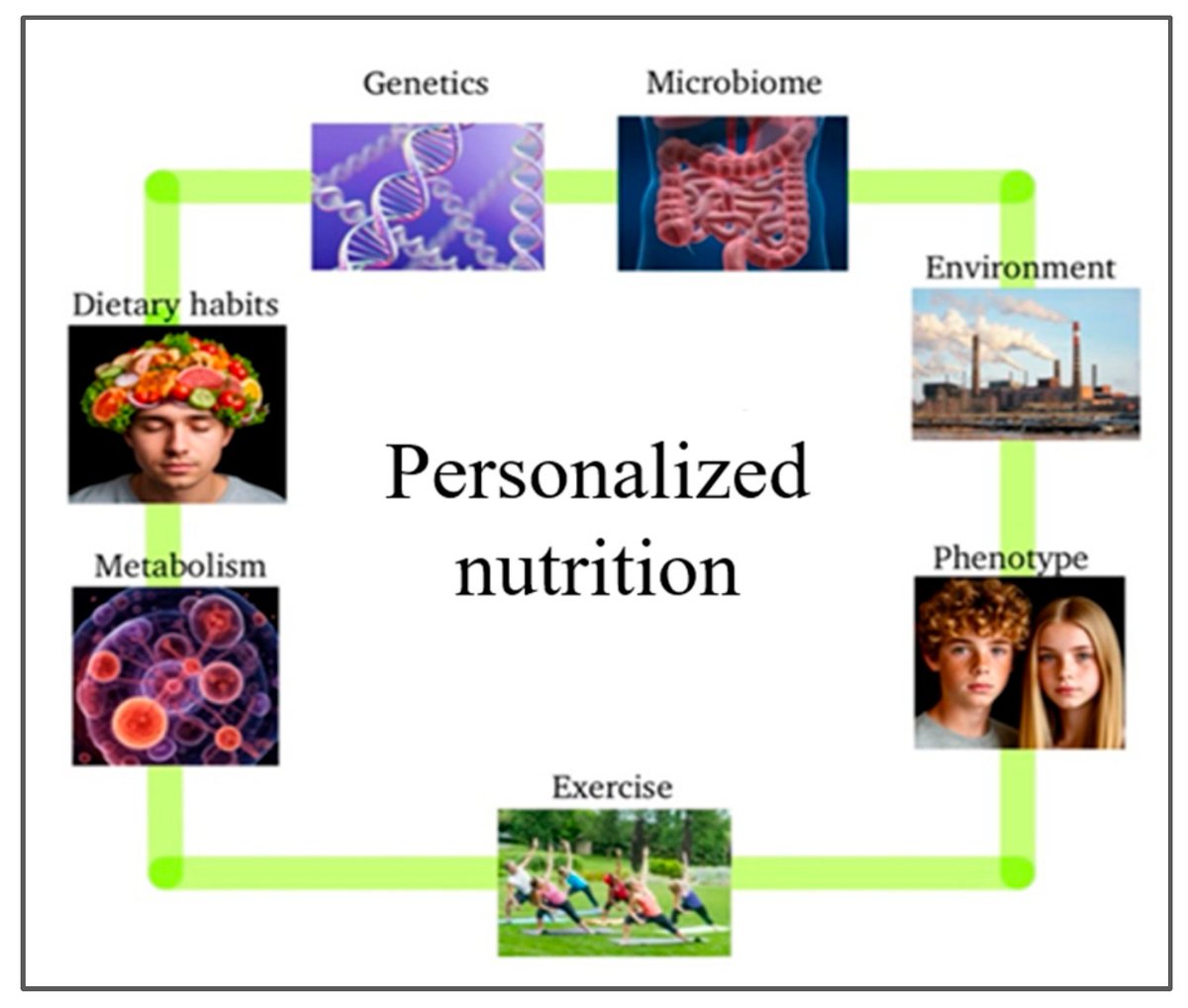 MetabolitesMDPI's tweet image. Personalized nutrition is a strategy that can optimize children&apos;s health, translating molecular findings into practical, cost-effective, and equitable interventions, especially in chronic conditions.

Fully available here 👉brnw.ch/21wXUZx