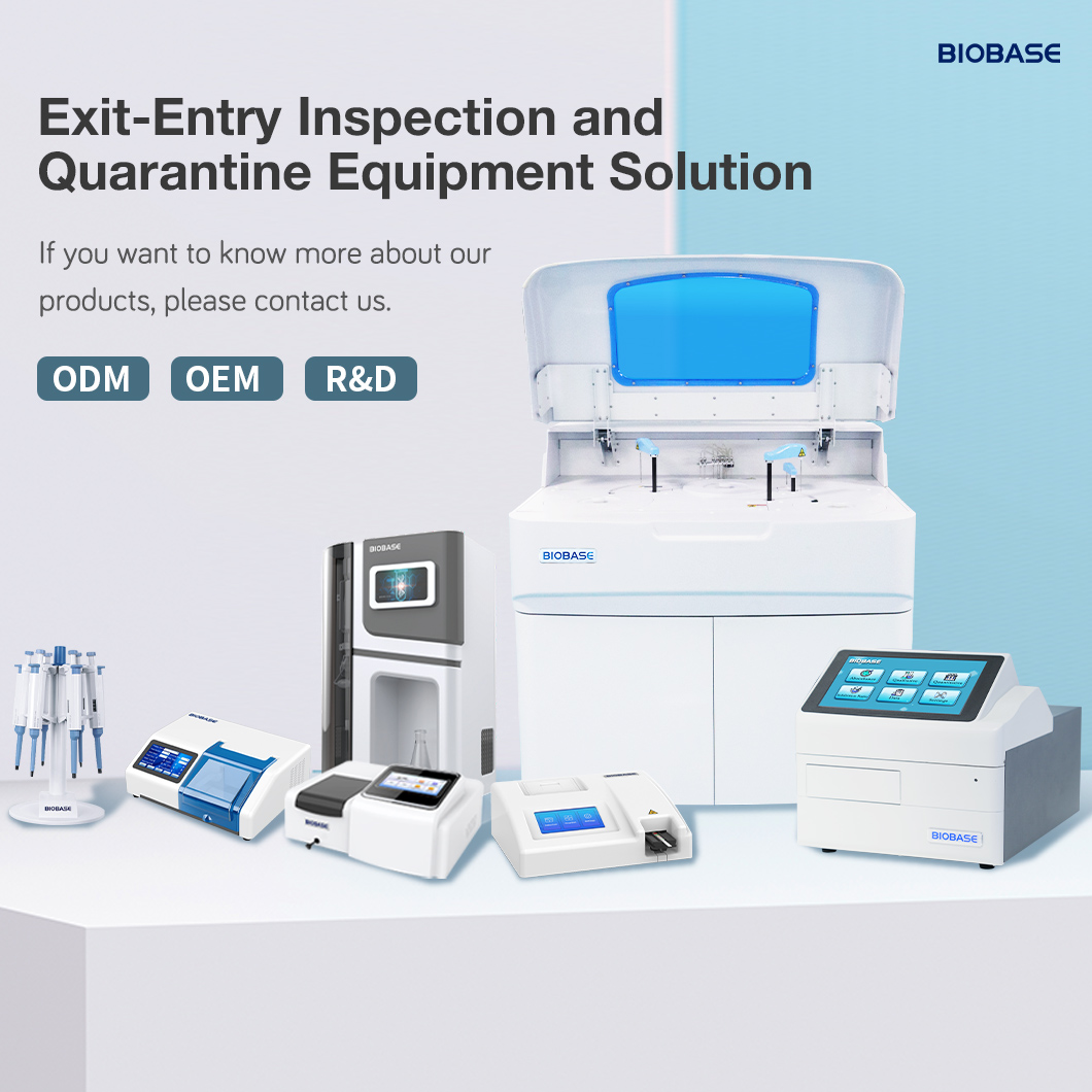 BIOBASE_CHINA's tweet image. ntegrated instruments for Entry-Exit Inspection &amp;amp; Quarantine labs:
Biochemistry | ELISA | Urinalysis | Spectrophotometry | Kjeldahl analysis.
✅ Standardized
✅ Efficient
✅ Reliable
📩 Message us for quotation.
WhatsApp: +86 13573798255
