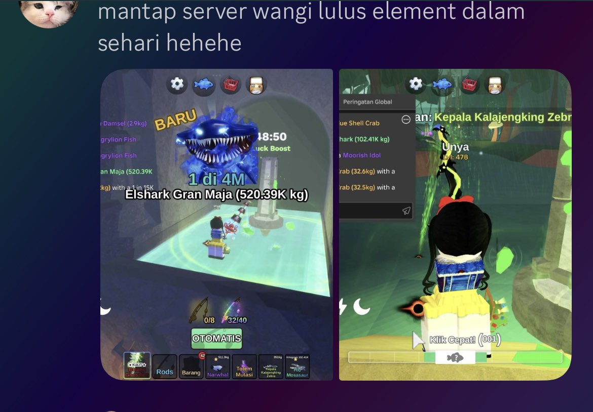 -4 yaa guyss, kemarin ada yang beberapa jam langsung lulus jungle 🤩